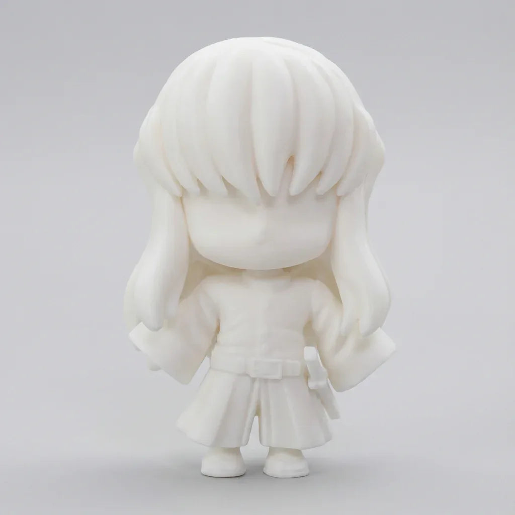 Chibi-Kriegerin Aki - Dein mutiger Begleiter in 3D - 3D Memories