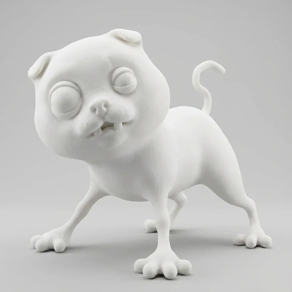 Buntes Fantasie-Wesen "Kunterbunt" - 3D Memories