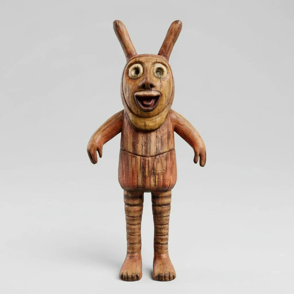 Holz-Hasi – Dein einzigartiges 3D-Kunstobjekt - 3D Memories