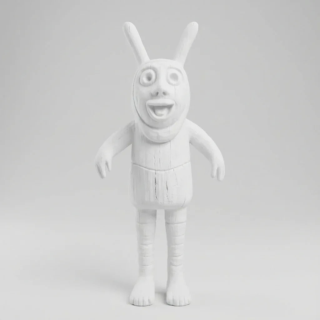 Holz-Hasi – Dein einzigartiges 3D-Kunstobjekt - 3D Memories