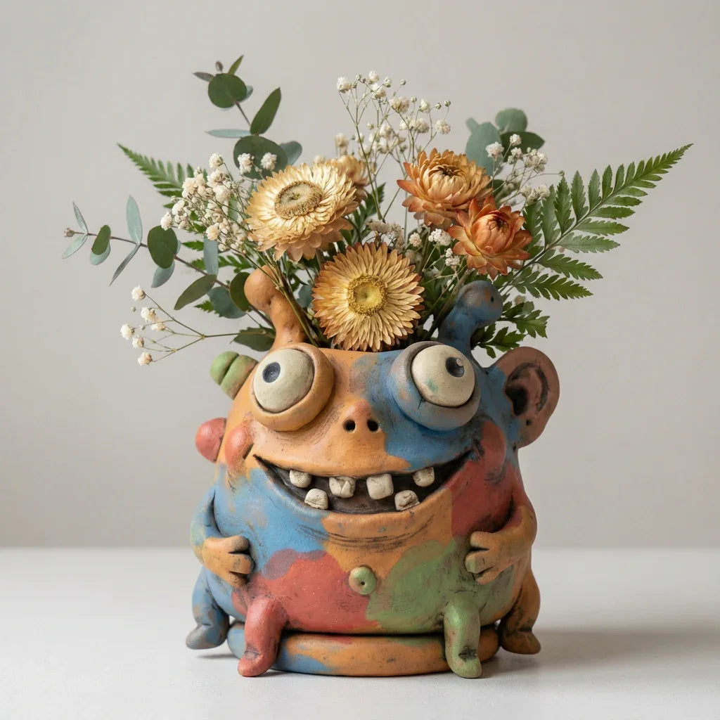 Handgefertigte 3D-Kunst Vase – Einzigartige Erinnerung in Form und Farbe - 3D Memories