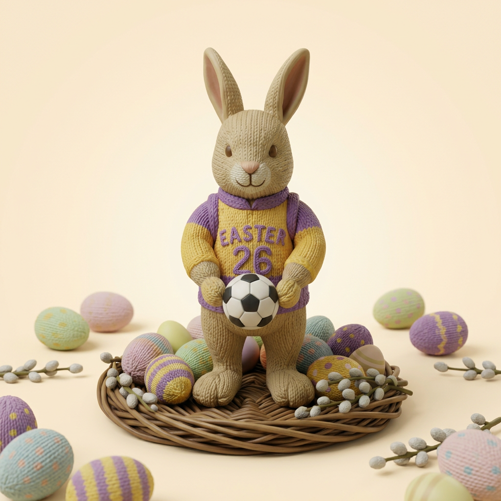 Osterhase Kicker - Dein Freund für die Feiertage