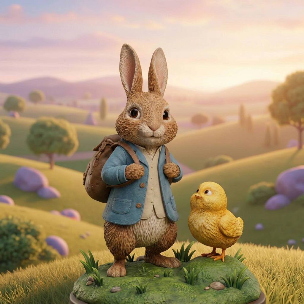 Peter Hase und sein kleiner Freund