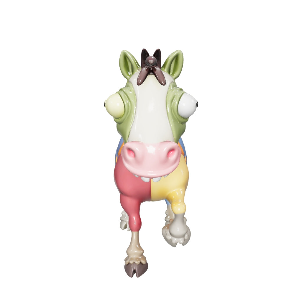 Farbenfrohes Fantasie-Pferd "Lumos" – Ihre verspielte 3D-Kunstfigur