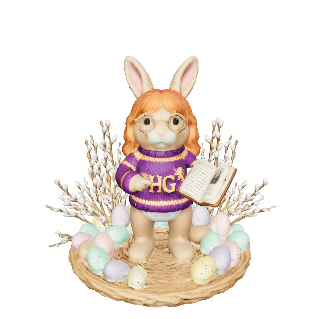 Professor Hasenpfote - Ein kluger Hase mit Buch