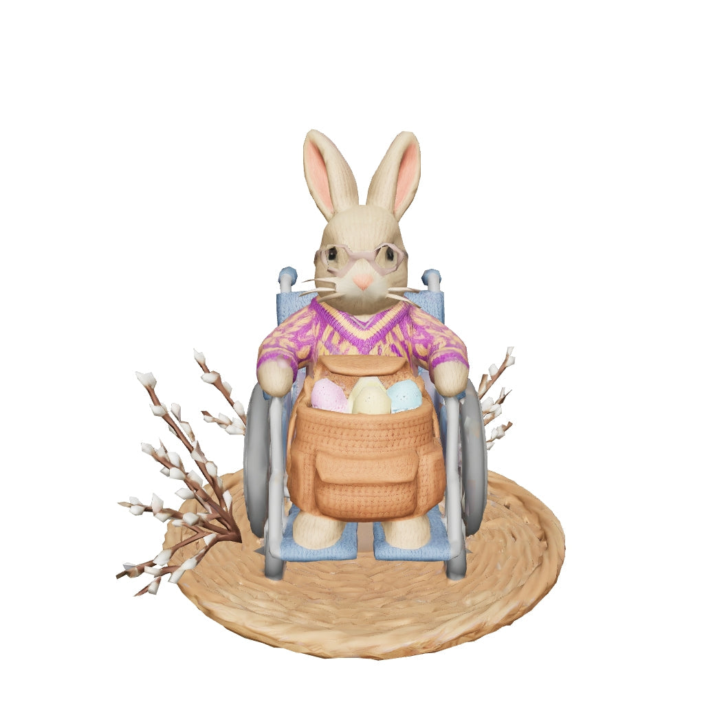 Hoppel, der Osterhase mit Herz
