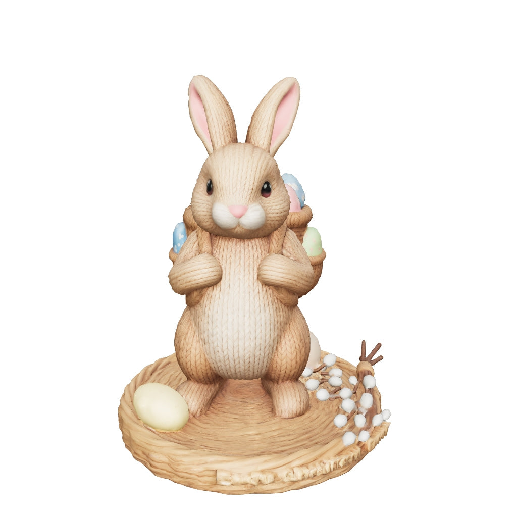 Osterhase 'Brummel' - Dein süßer Hüter des Frühlings