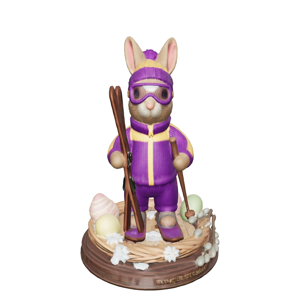 Ski-Hase Bodo - Bereit für die Piste!