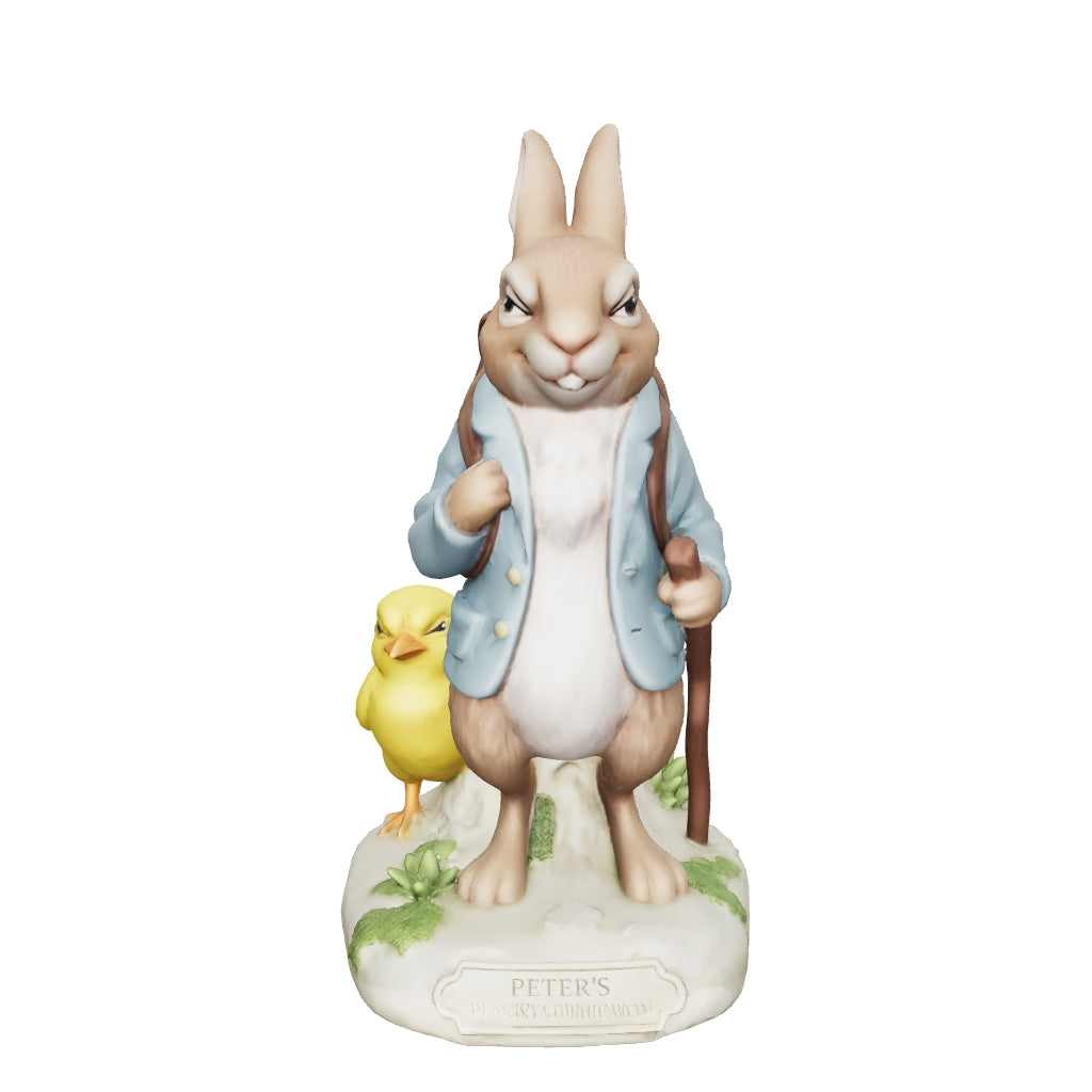 Peter und sein tapferer Küken-Freund