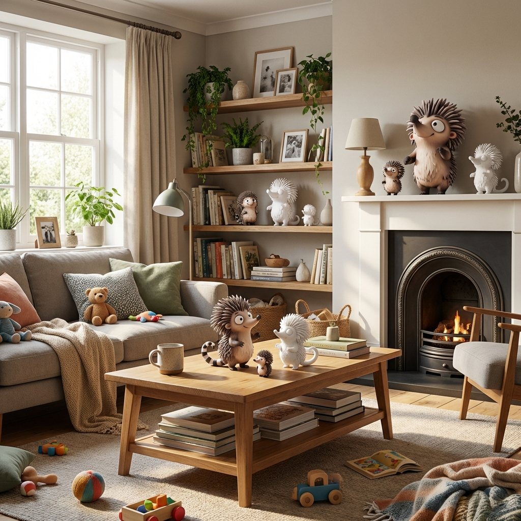 „Schnabelspitz“ – verspieltes 3D-Kunstobjekt nach deiner Zeichnung | 3D‑Memories