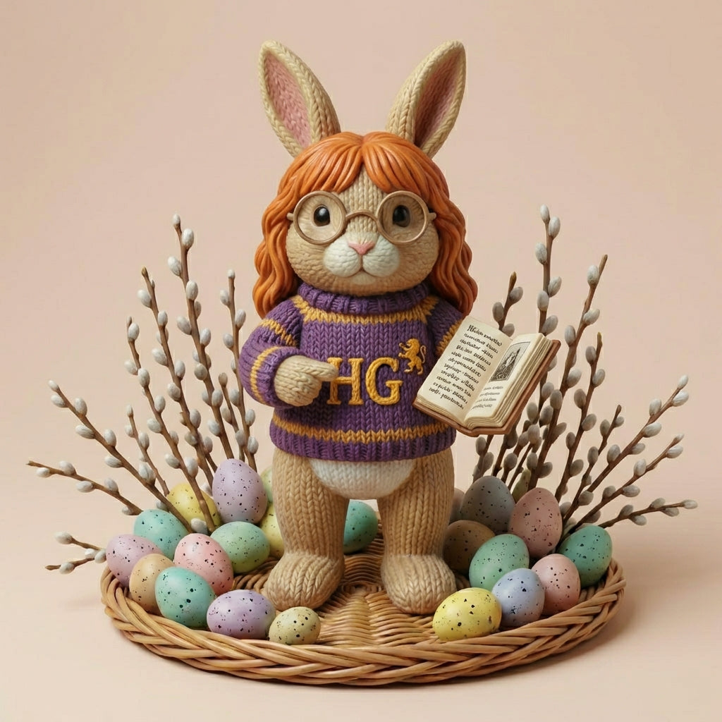 Professor Hasenpfote - Ein kluger Hase mit Buch