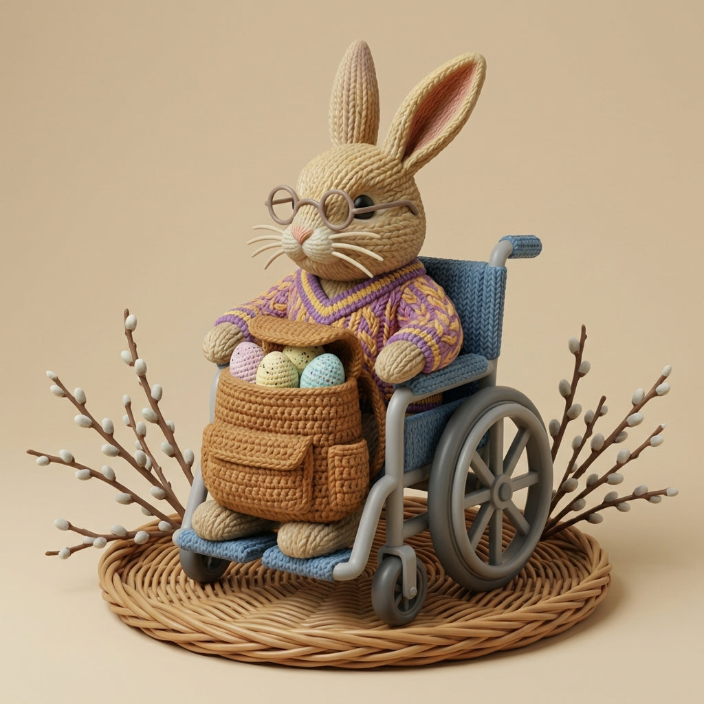 Hoppel, der Osterhase mit Herz