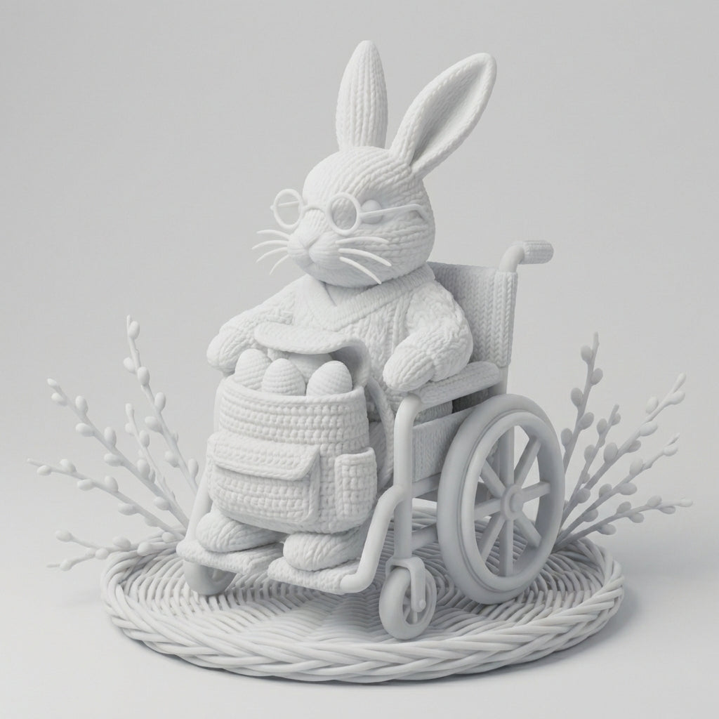 Hoppel, der Osterhase mit Herz