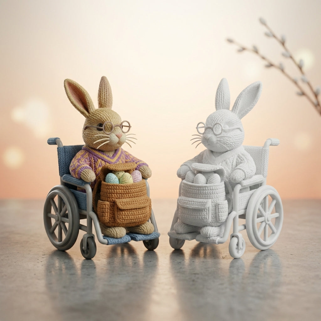 Hoppel, der Osterhase mit Herz