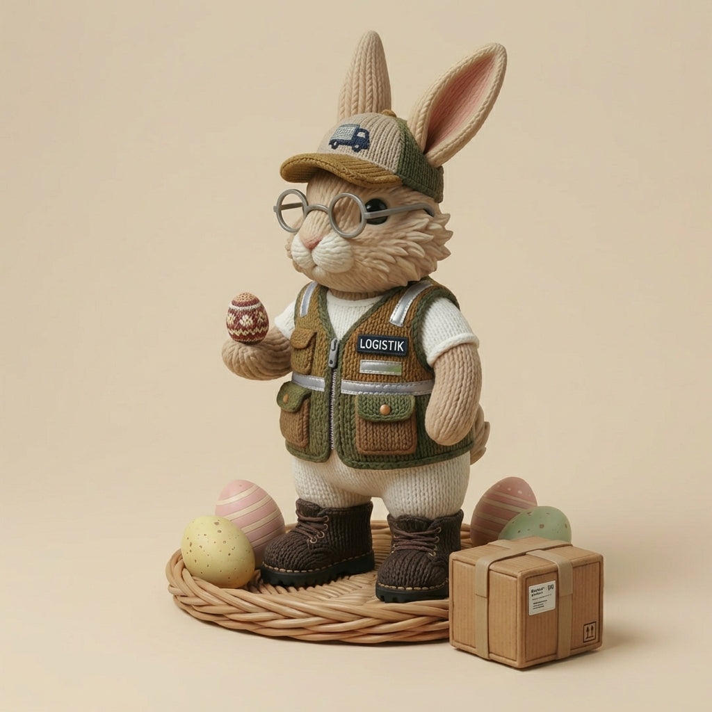 Hasen-Logistiker Leo - Mit Liebe zum Detail