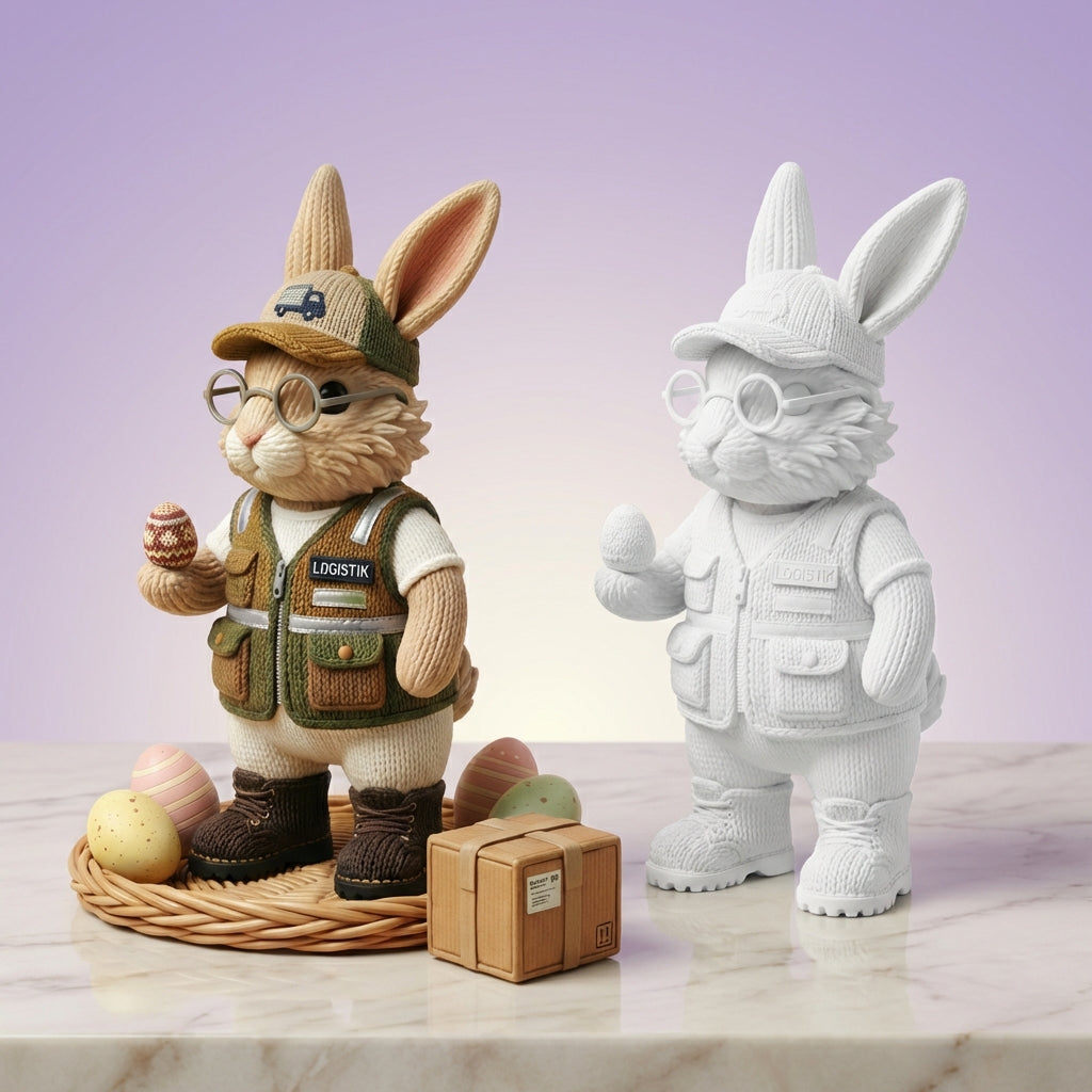 Hasen-Logistiker Leo - Mit Liebe zum Detail