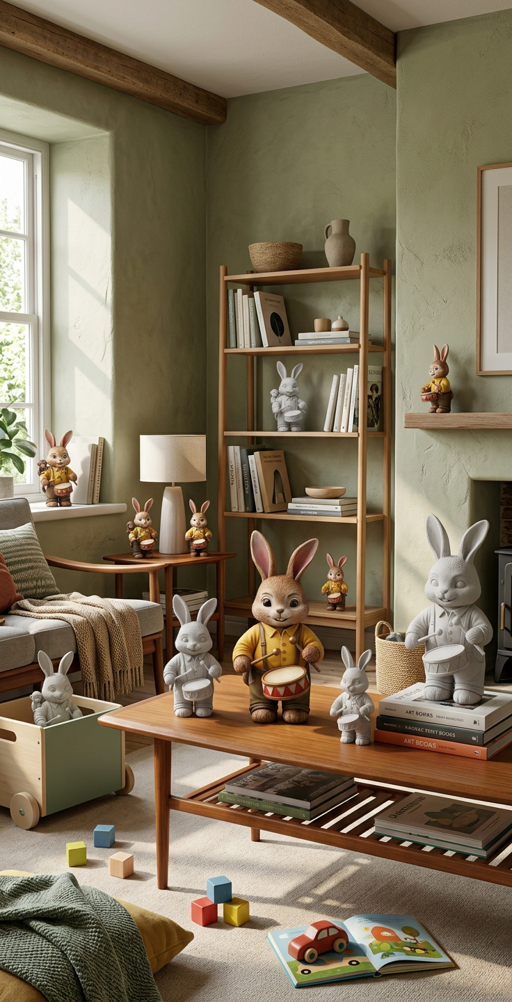 Brummel der Trommler Hase