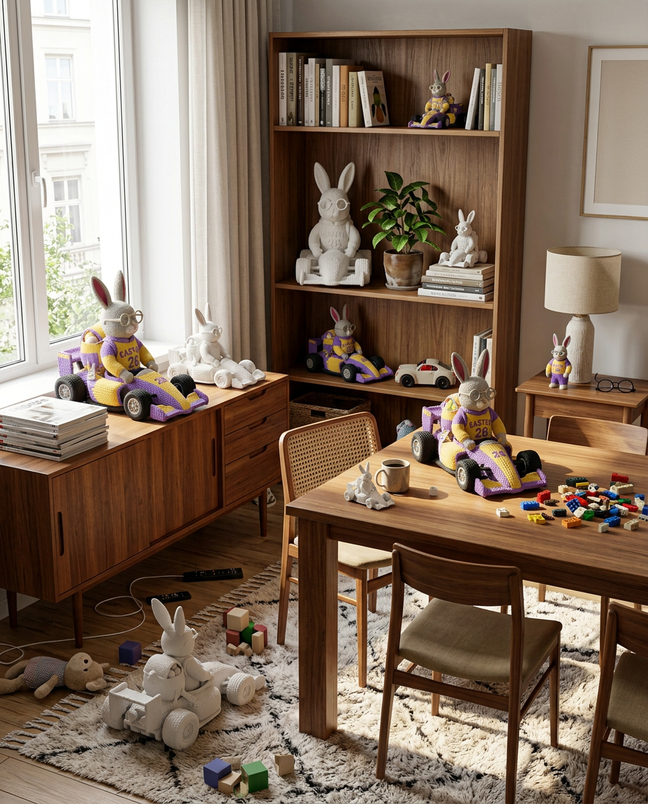 Renn-Hase 'Speedy' – Der Oster-Champion