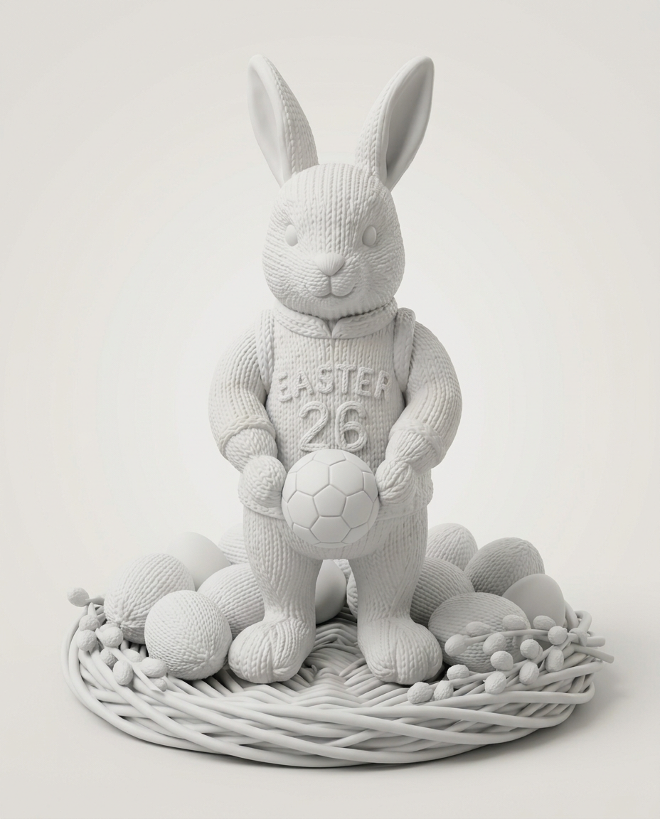 Osterhase Kicker - Dein Freund für die Feiertage