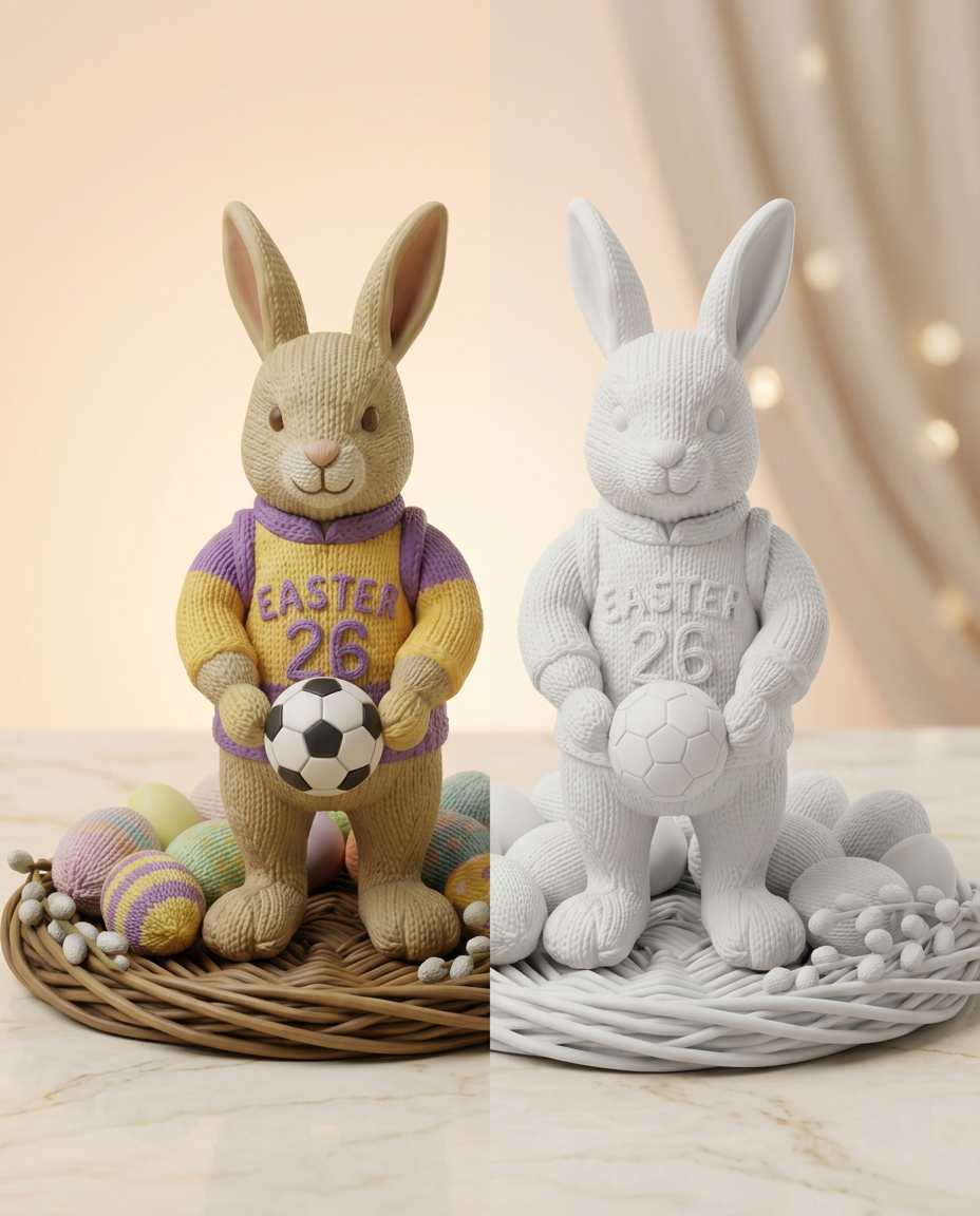 Osterhase Kicker - Dein Freund für die Feiertage