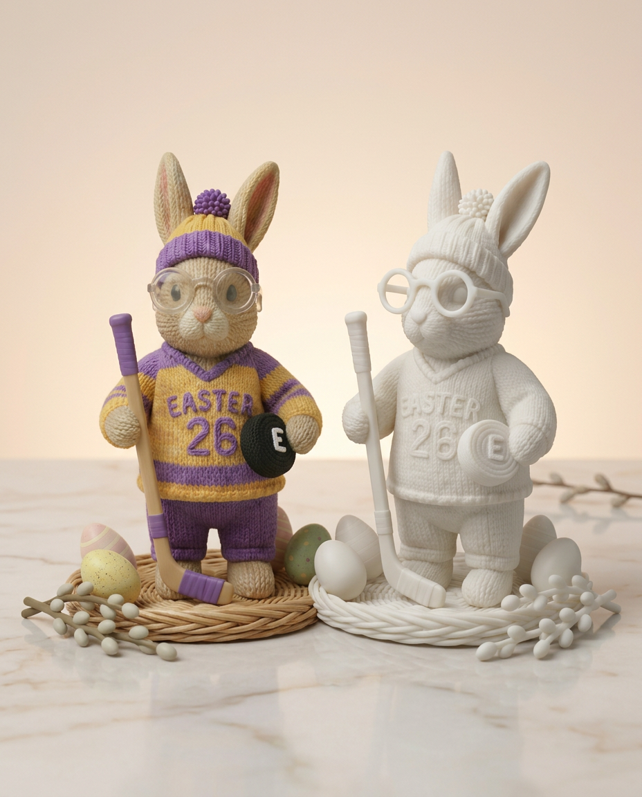 Hoppel der Puck-Hase