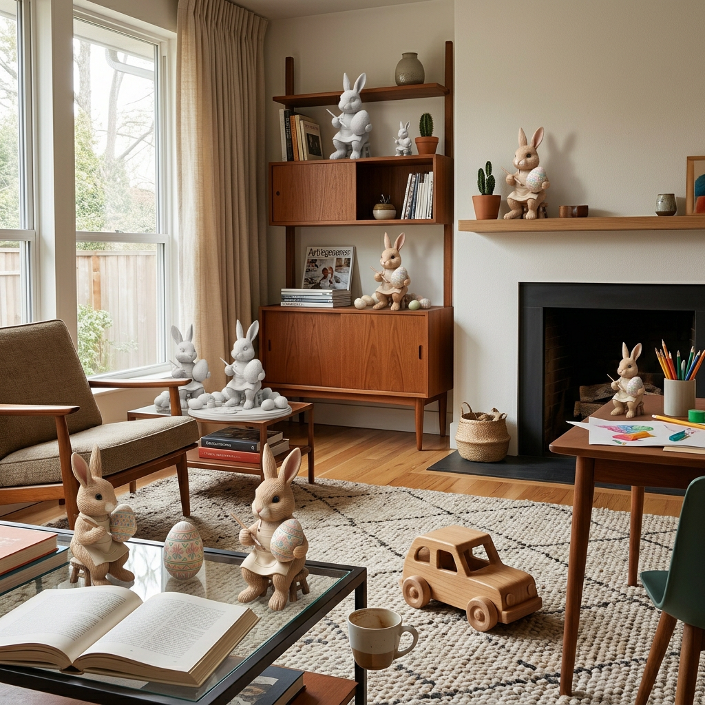 Bartholomäus der Osterhase - Ein Künstler aus dem Fell