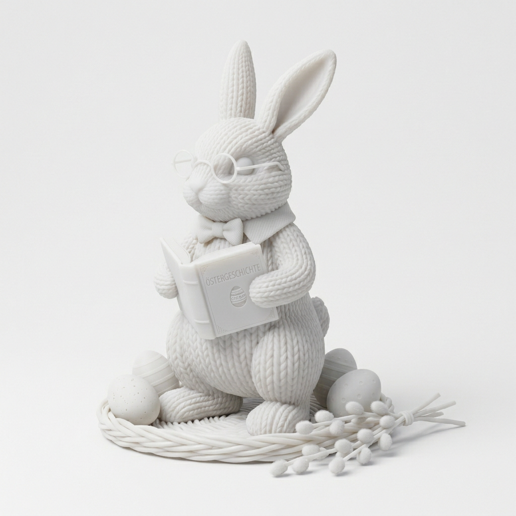 Professor Hoppel: Der Bücherwurm des Osterkorbs