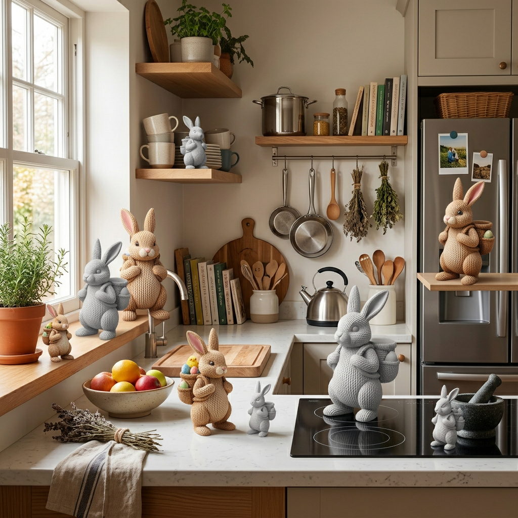 Osterhase 'Brummel' - Dein süßer Hüter des Frühlings