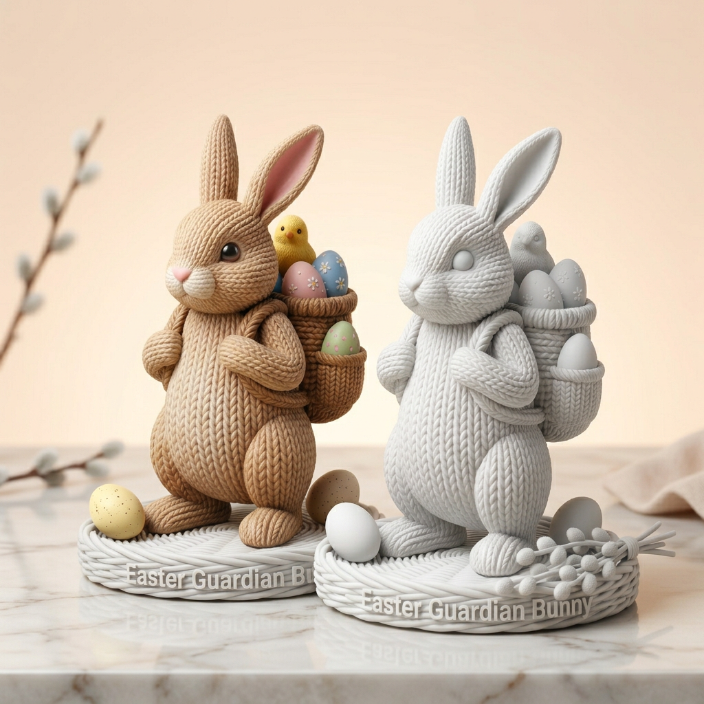Osterhase 'Brummel' - Dein süßer Hüter des Frühlings