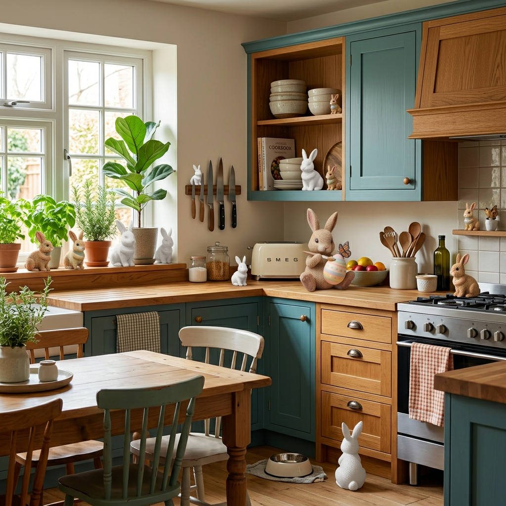 Osterhase 'Pinselstrich' - Frühlingsbote