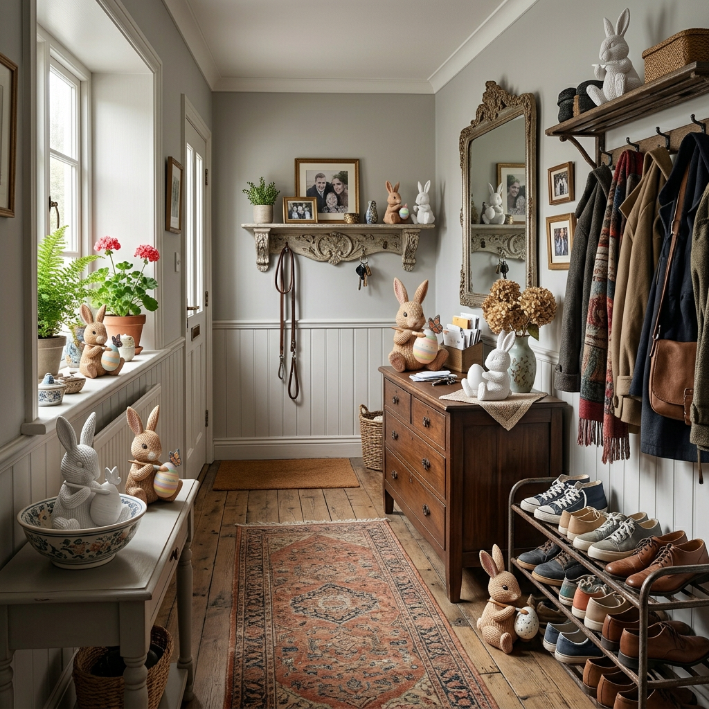 Osterhase 'Pinselstrich' - Frühlingsbote