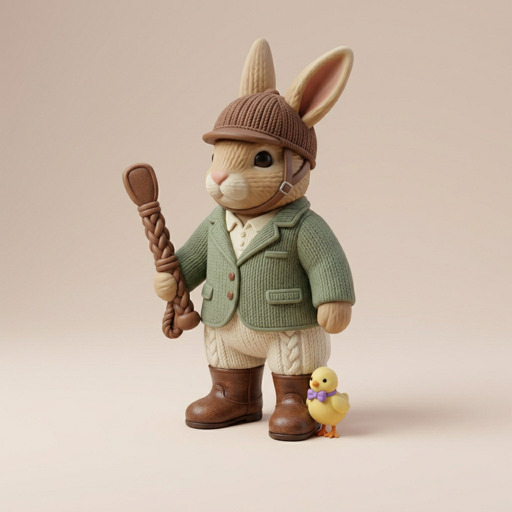 Barnaby der Jockey-Hase