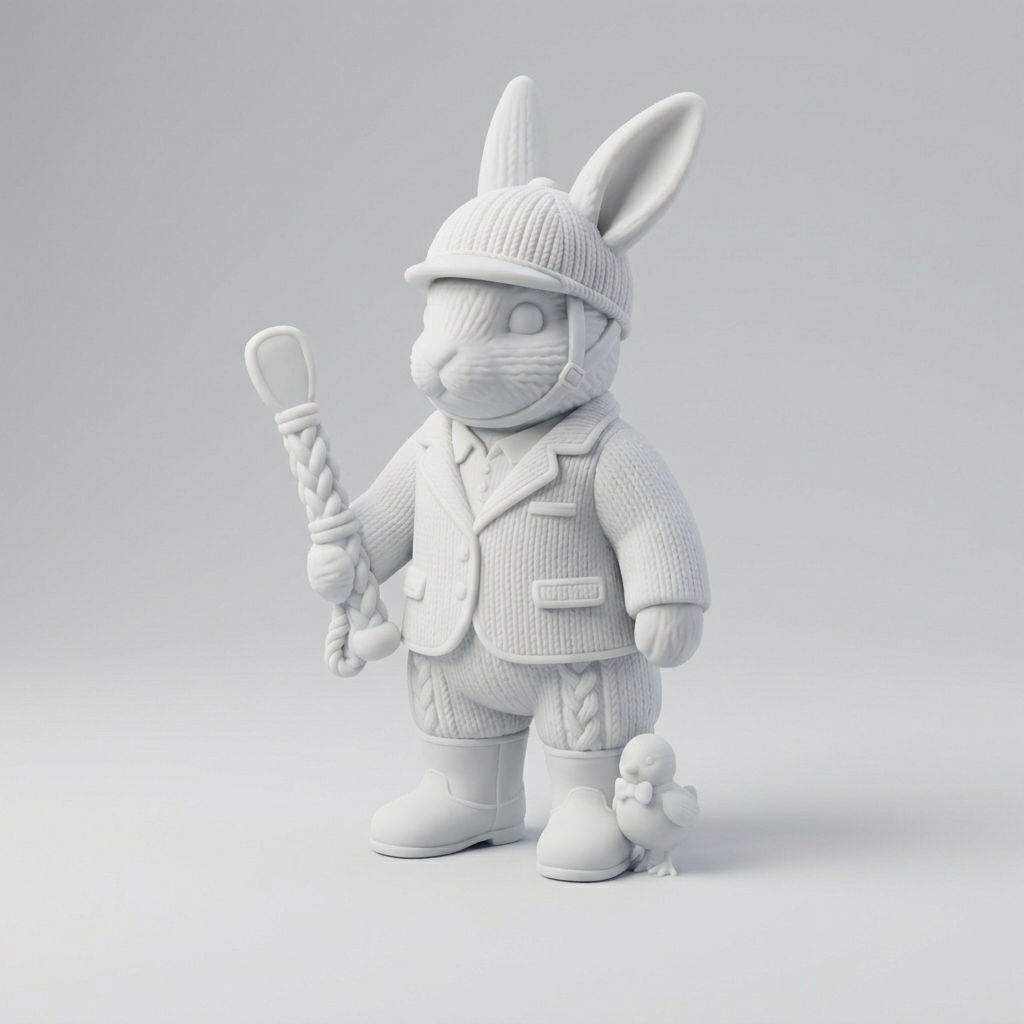 Barnaby der Jockey-Hase