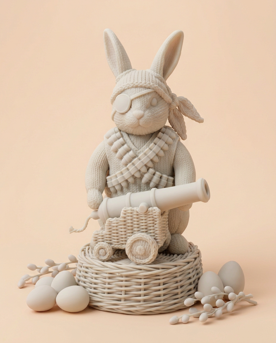 Kanonier Hoppel - Der Piratenhase