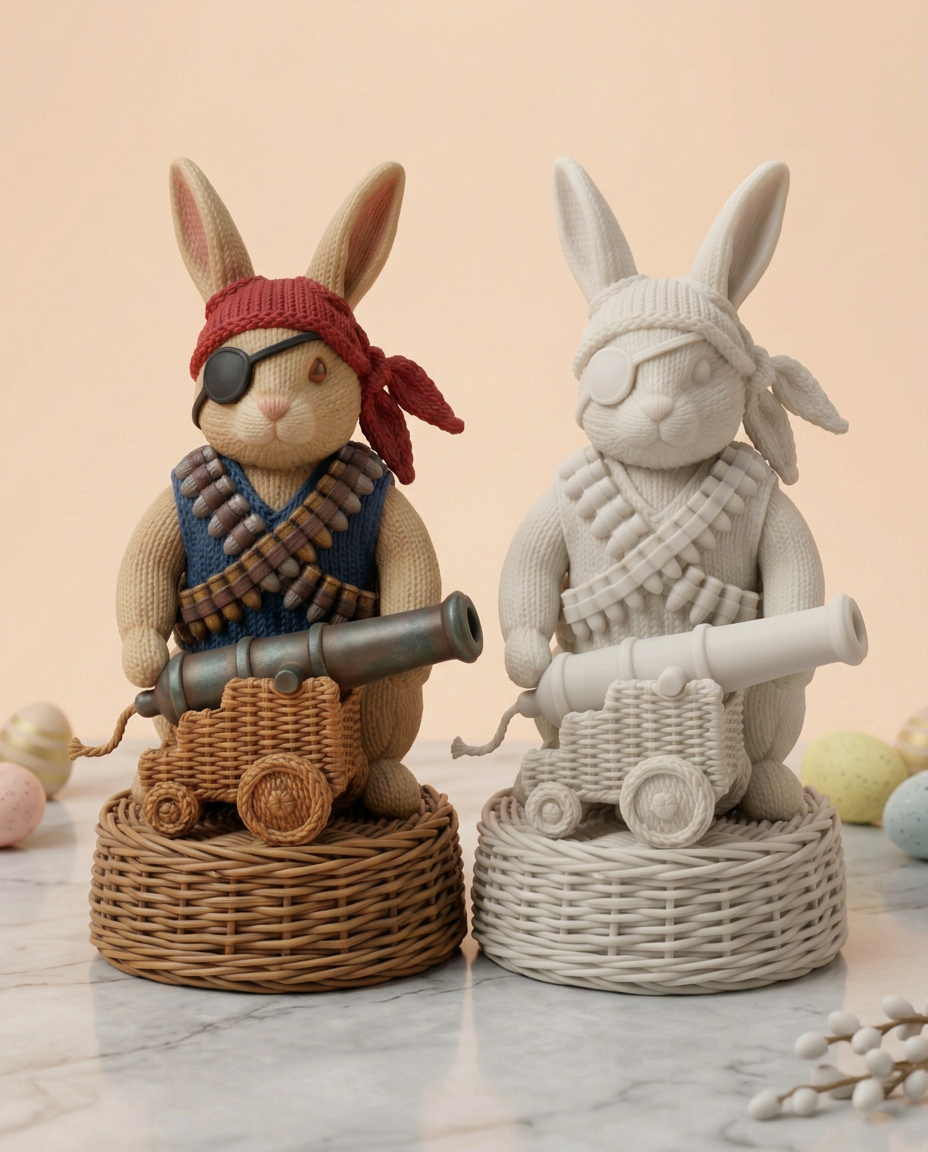 Kanonier Hoppel - Der Piratenhase