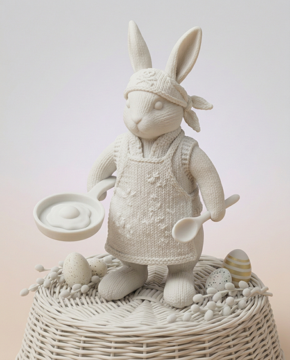 Chef Hoppel - Der Osterhase mit Pfanne