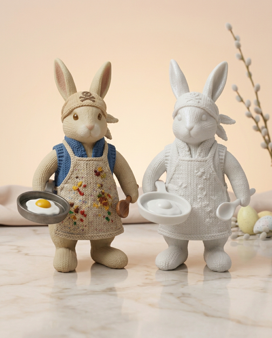 Chef Hoppel - Der Osterhase mit Pfanne