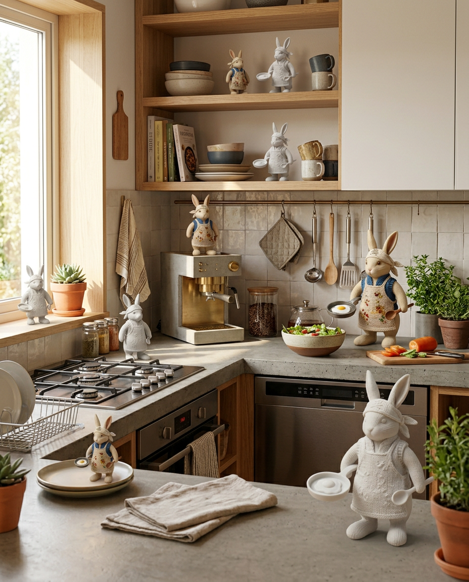 Chef Hoppel - Der Osterhase mit Pfanne