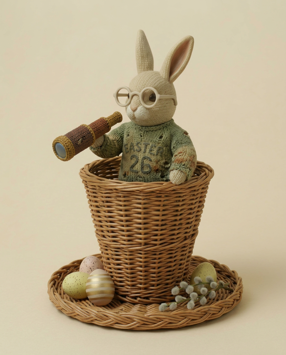 Osterhase Ferdinand - Der Entdecker