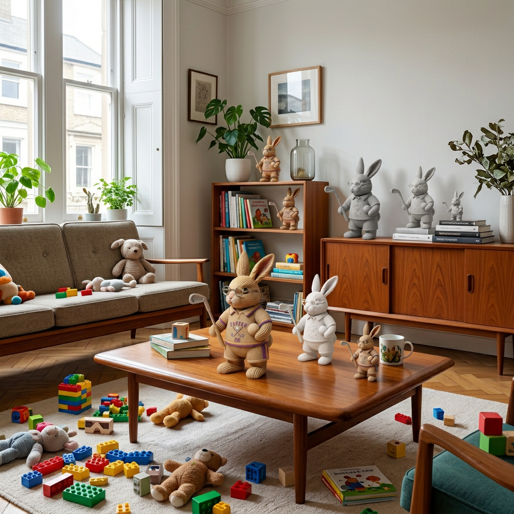 Hoppel der Golfer - Ein Hase mit Stil