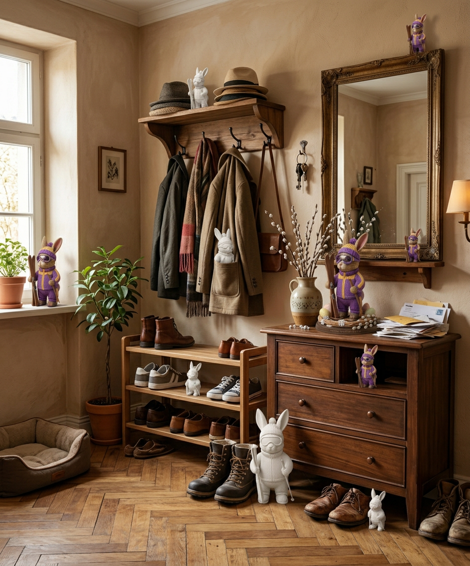 Ski-Hase Bodo - Bereit für die Piste!