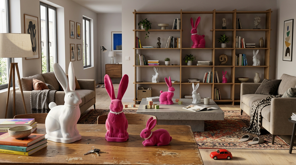 Pünktchen, der freche Hase