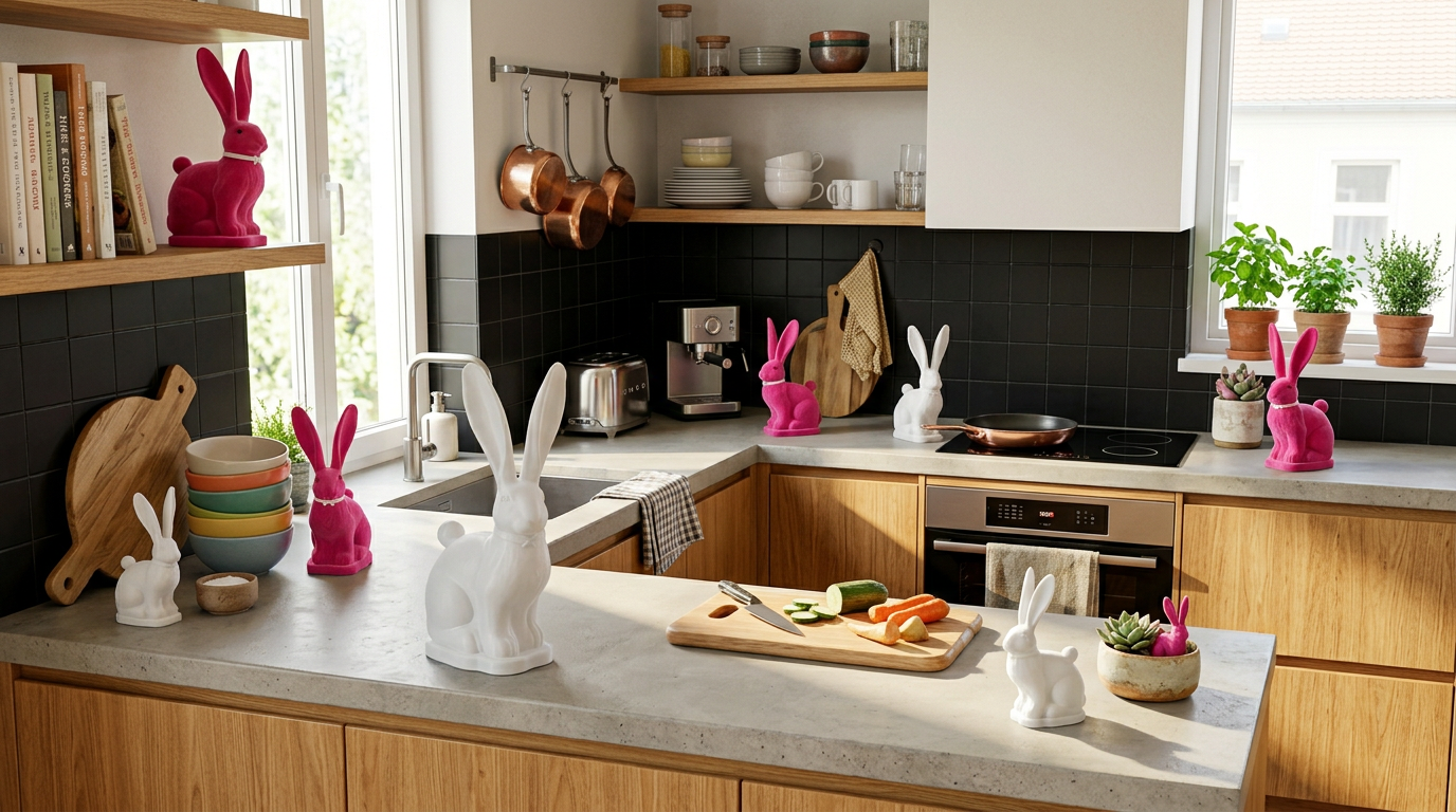 Pünktchen, der freche Hase