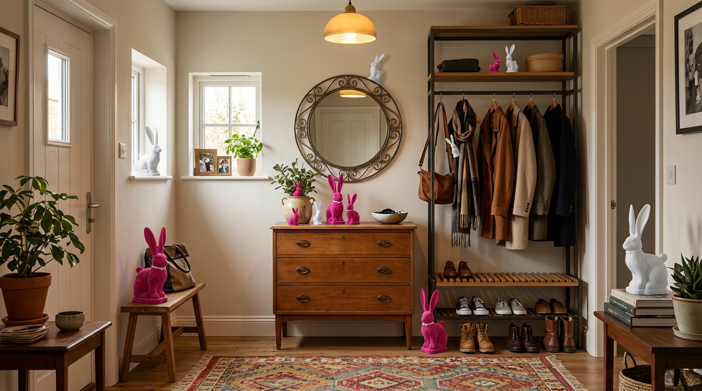 Pünktchen, der freche Hase