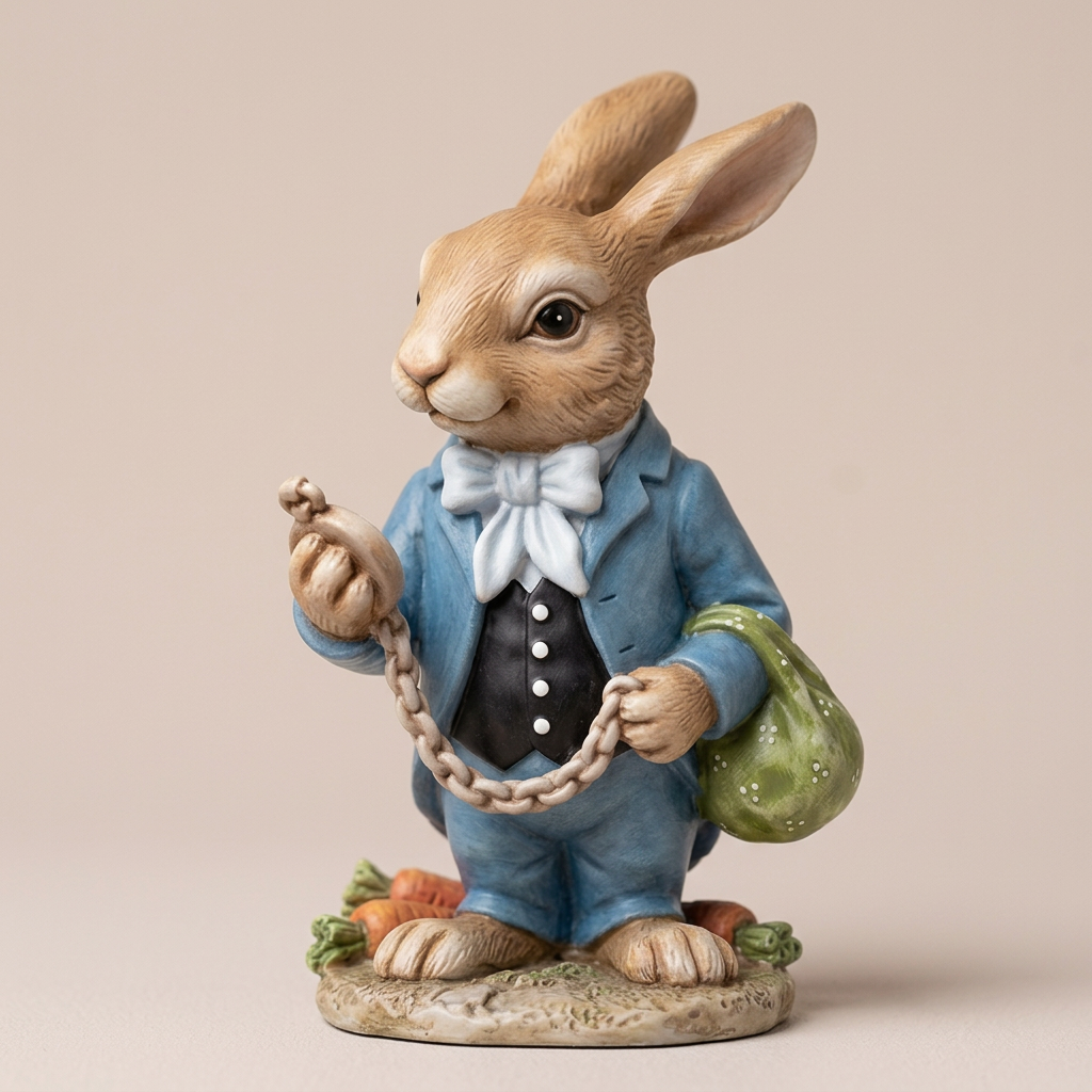 Bartholomäus der Hase – Immer pünktlich!