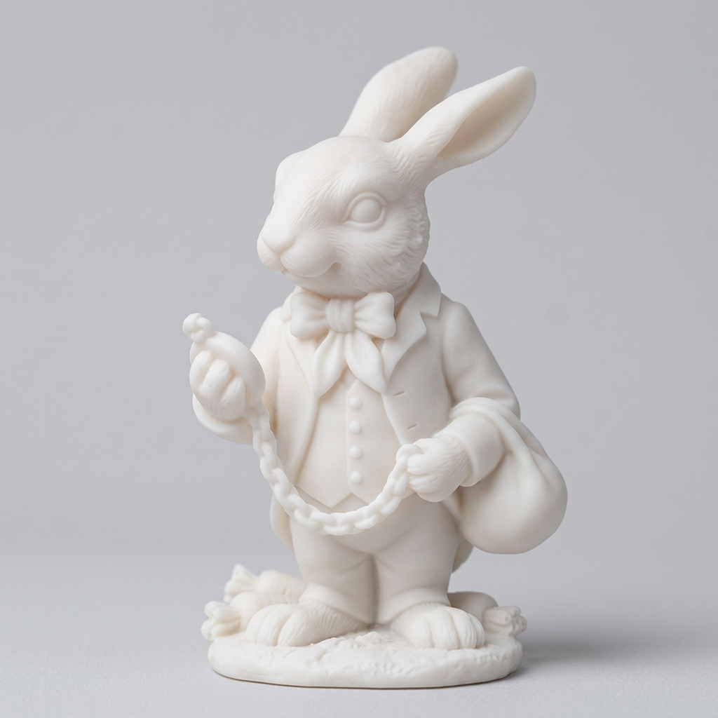 Bartholomäus der Hase – Immer pünktlich!