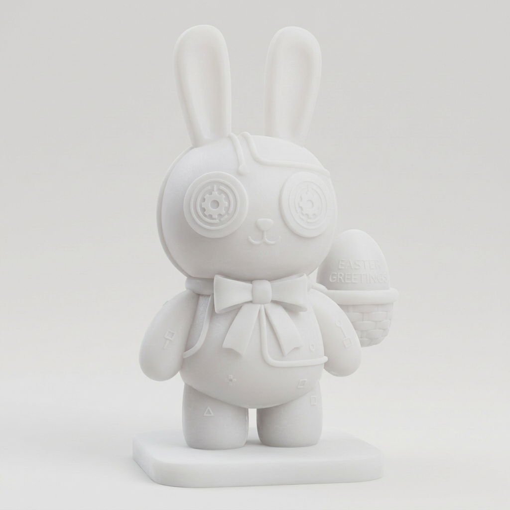 Bixby der Osterhase - Dein digitaler Gruß