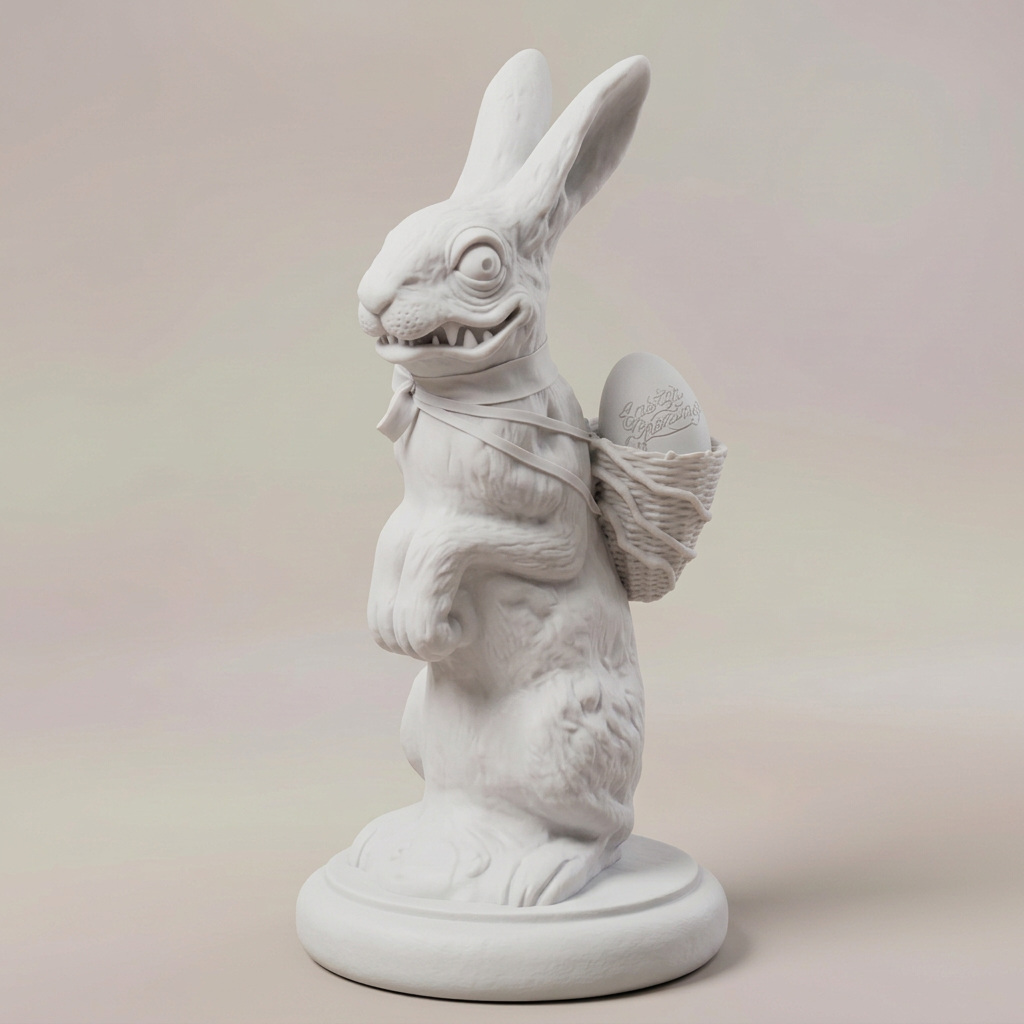 Rudi der Osterhase - Ein grimmiger Gruß