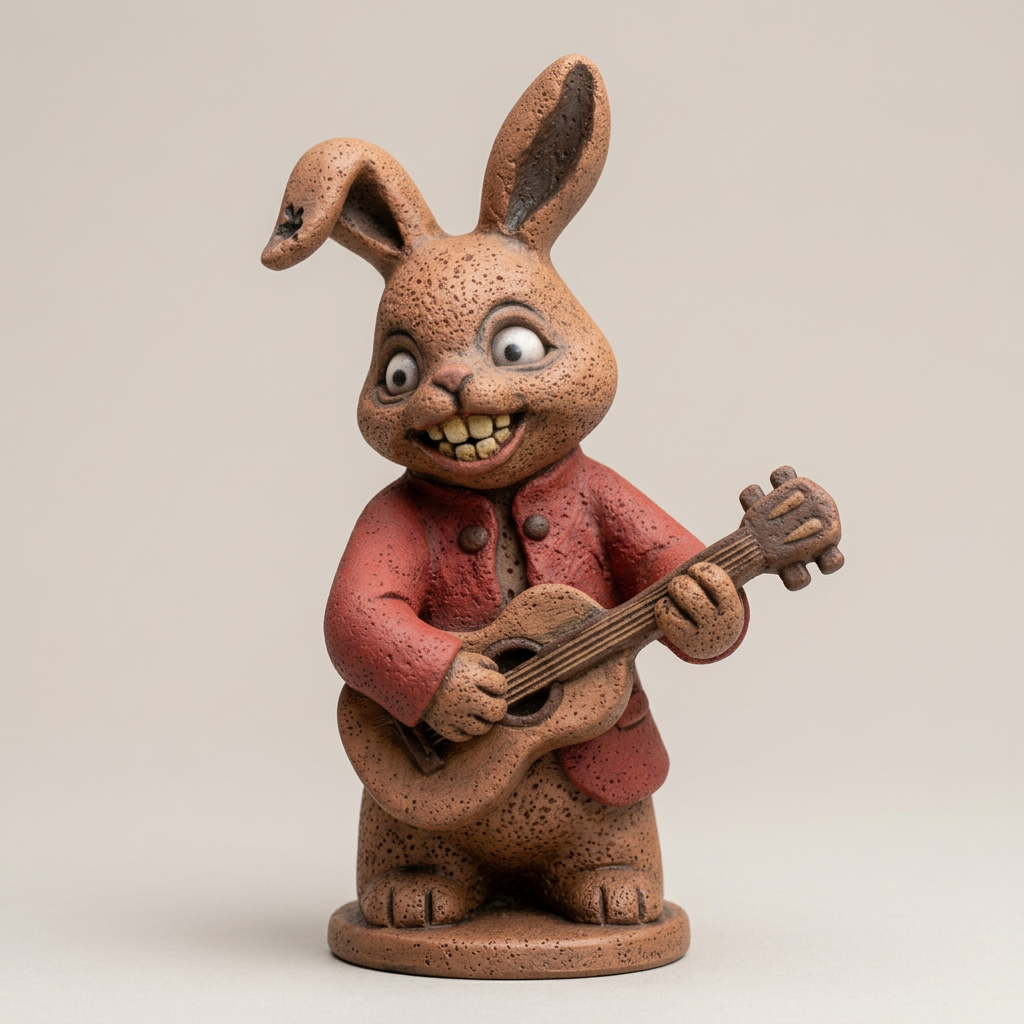 Barnaby der Barde - Hasen-Rockstar