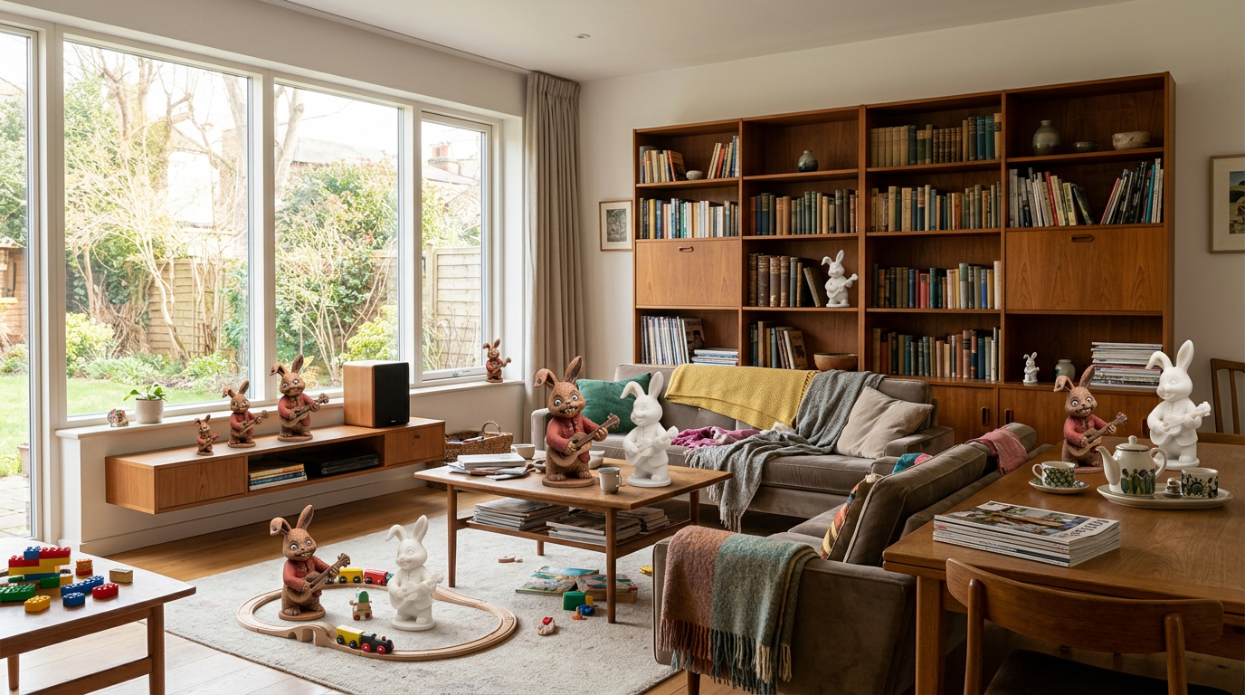 Barnaby der Barde - Hasen-Rockstar